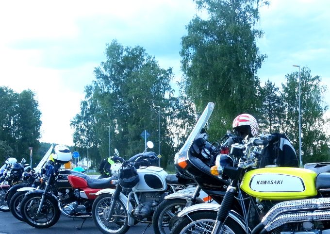 Rune Johanssons Kawasaki 350SS.