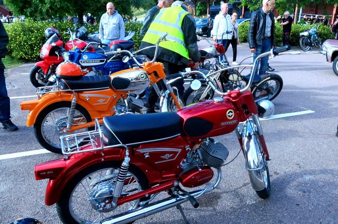 Det fanns ett antal Zündapp, hm, mopeder vid Fryken.