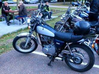 Yamaha SR500 var tänkt som en enkel bruksmaskin.