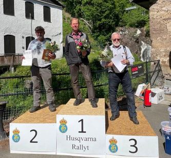Ulf Johansson vann Husqvarnarallyt 2022.